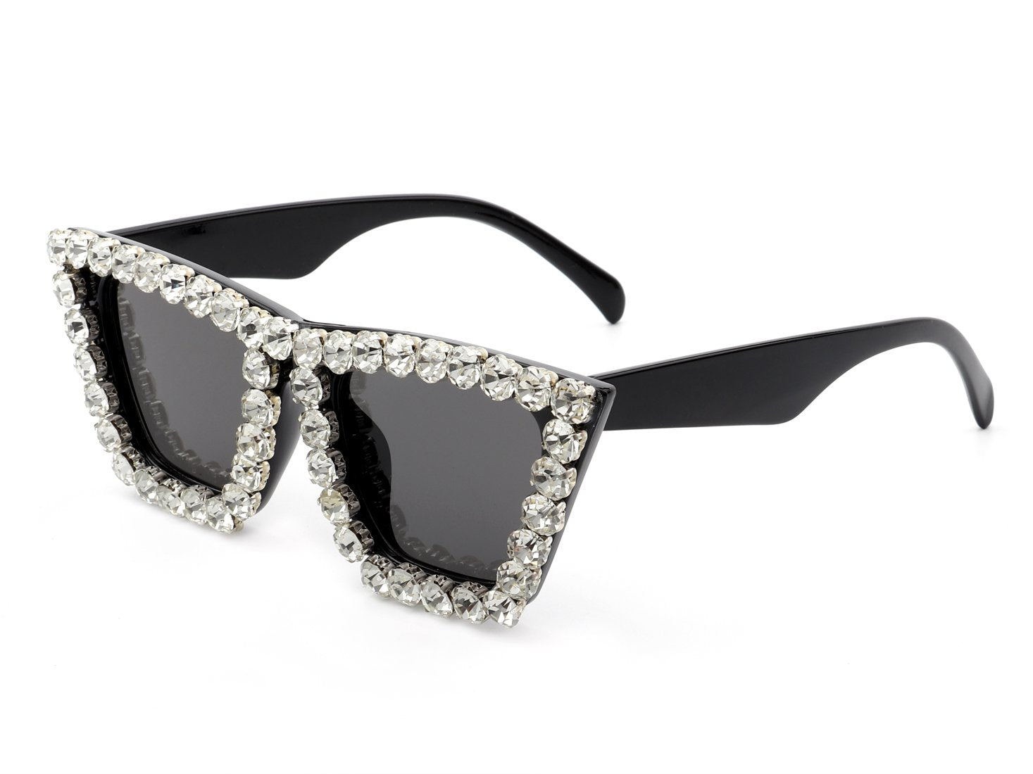 Rare Authentic Chanel 3203 c.622 53mm Black Gold Cat Eye Glasses